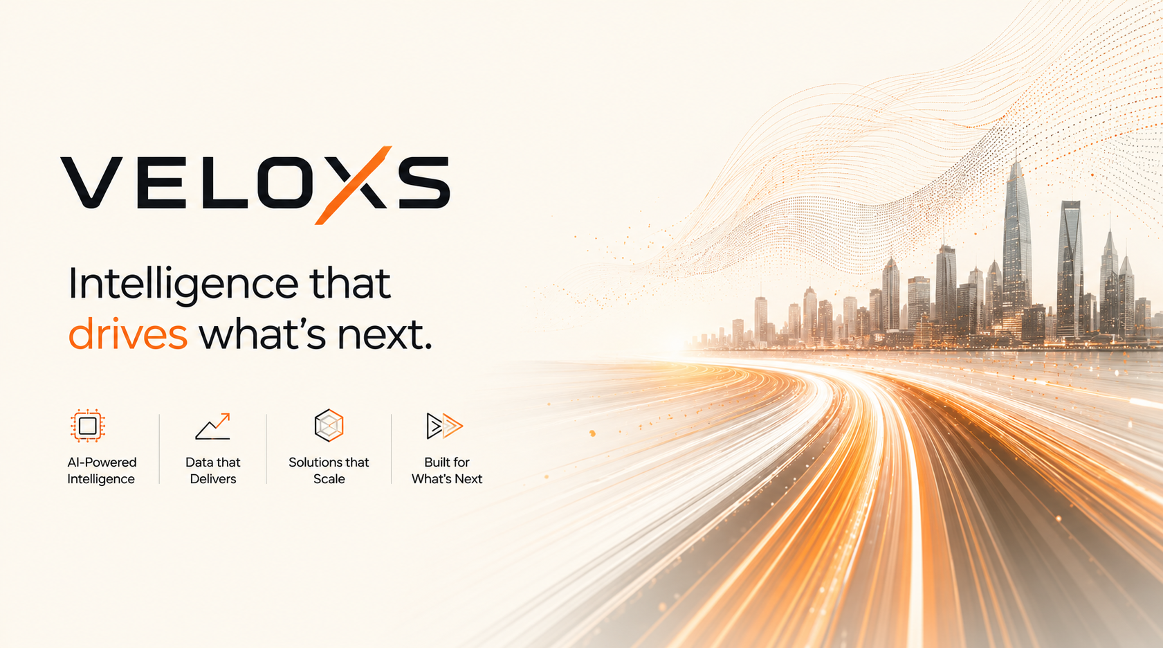 Veloxs AI — Intelligence that drives what's next